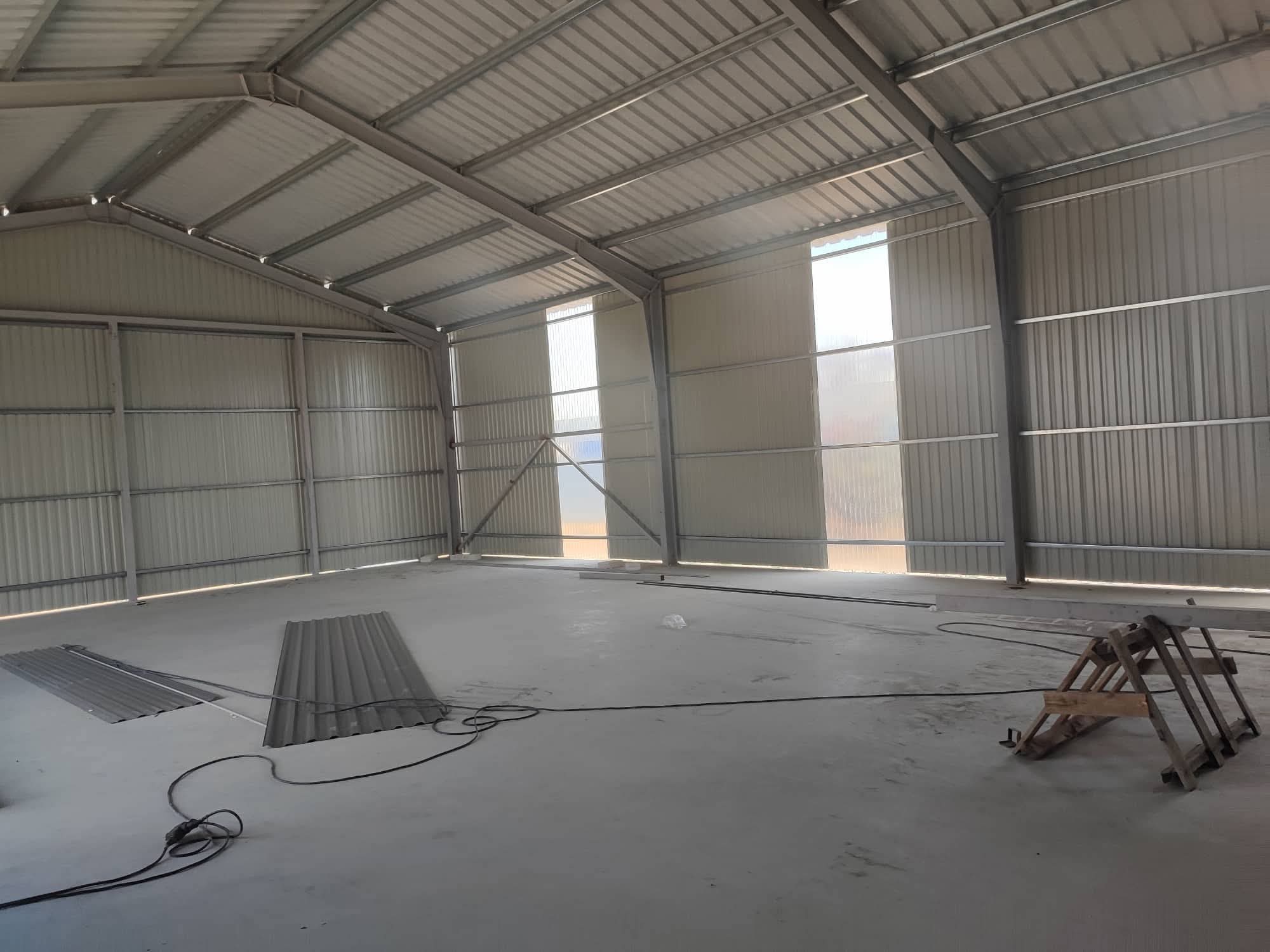 Acélcsarnok kivitelezés LGV Építők