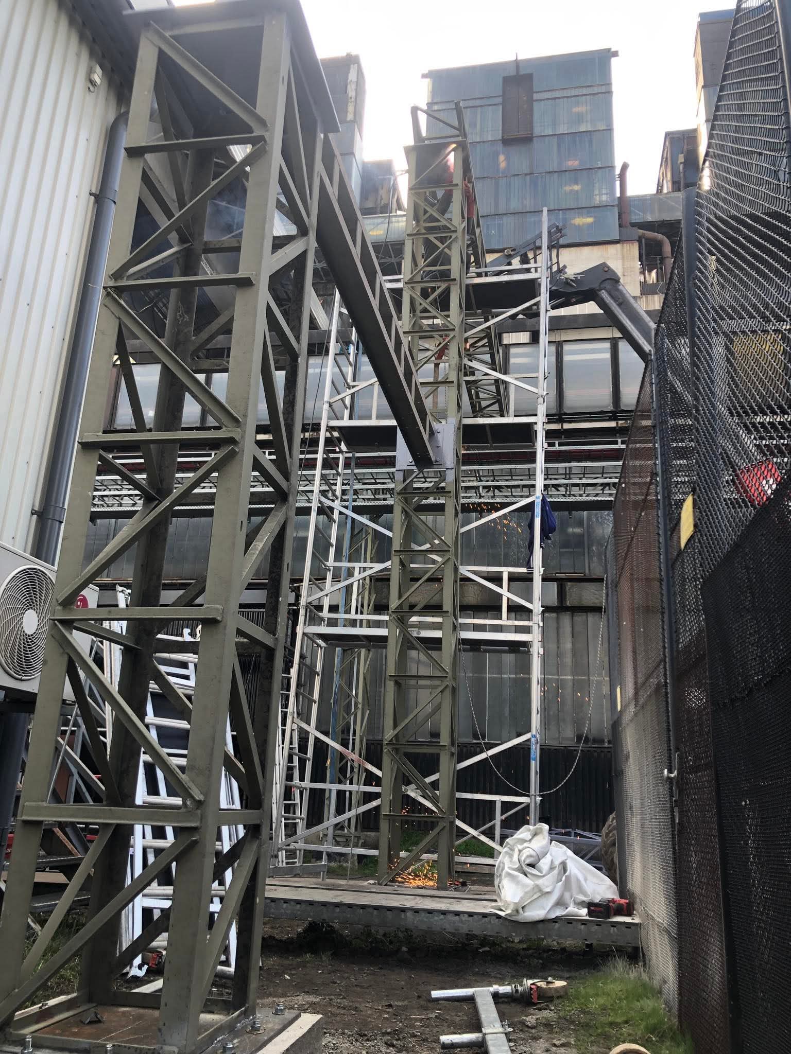 Acélszerkezet gyártás, kivitelezés Visonta LGV Épker Kft.