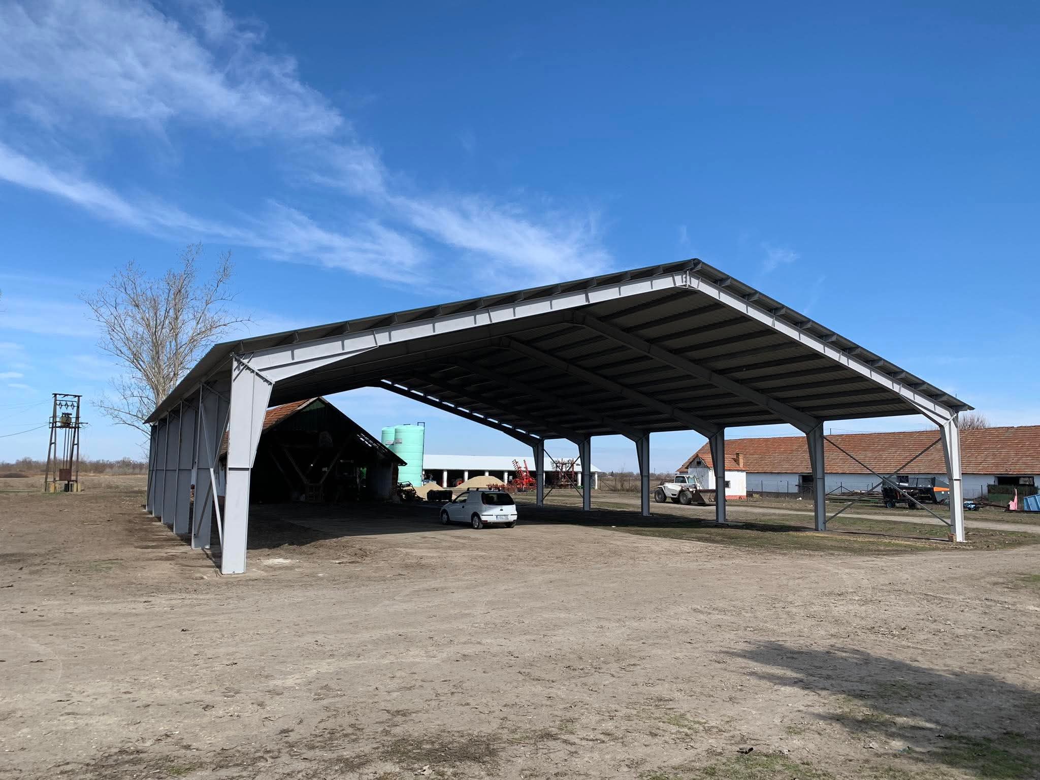 LGV Építők mezőgazdasági tároló Budapest