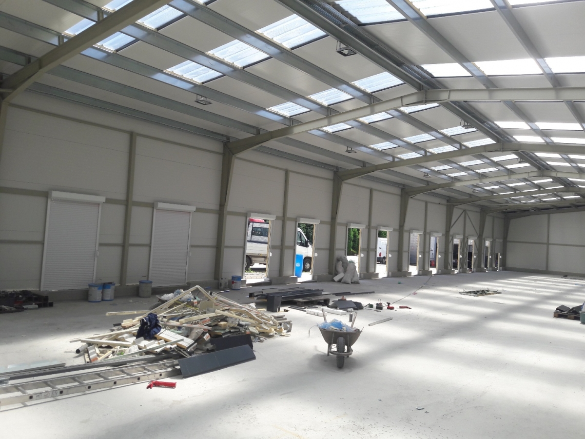 LGV Épker Kft Acél csarnok