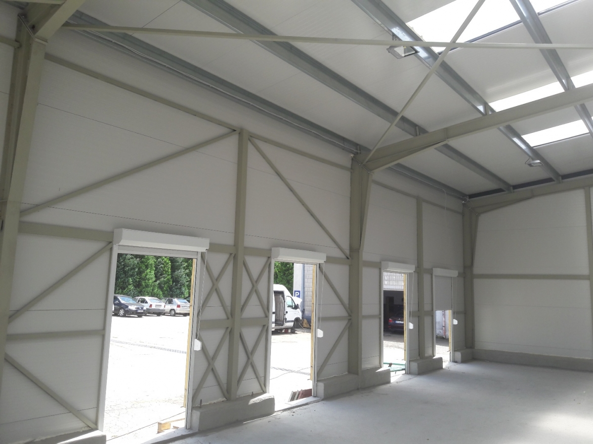 LGV Épker Kft csarnoképítés